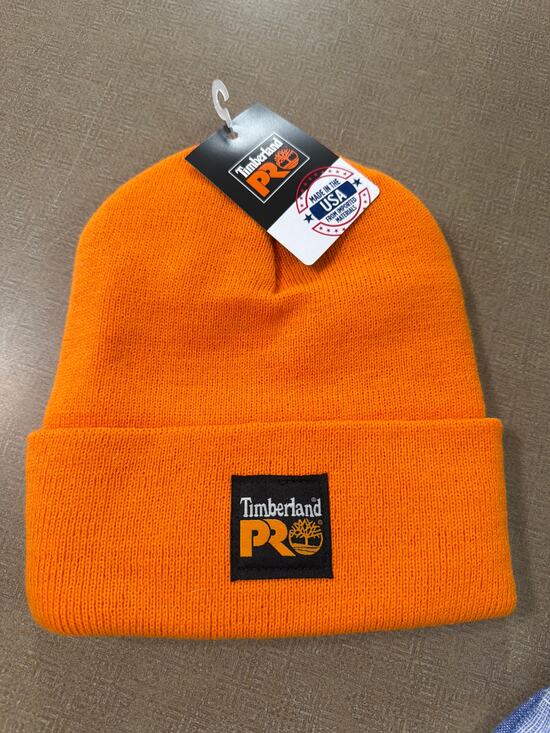 Timberland Other - Timberland Pro Orange Winter beanie NWT